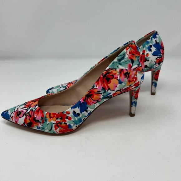 Kelly & Katie Shoes - Kelly & Katie KK Misha Women's Heels Size 6.5 Floral